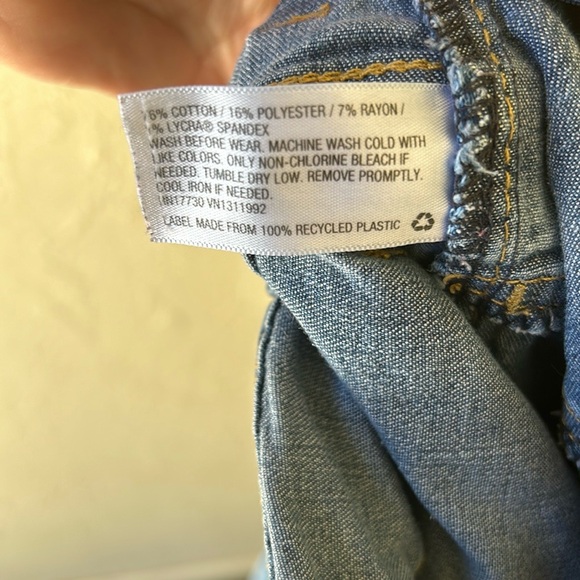 Girls Cat & Jack Straight Jeans size 10 - Picture 8 of 8